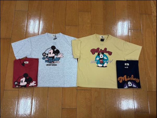【ディズニー】天竺ワイド半袖Tシャツ③　16枚入り 1003847361