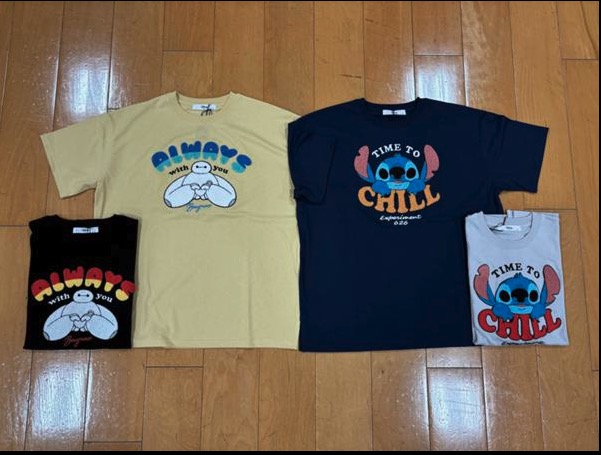 【ディズニー】天竺サガラ半袖Tシャツ　16枚入り 1003971581