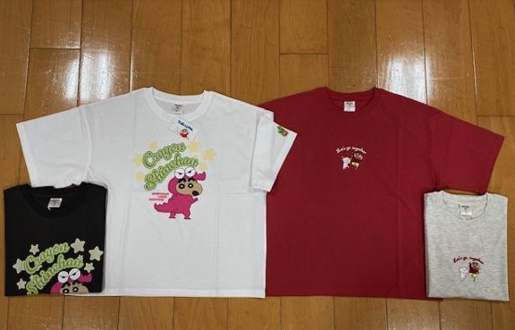 【クレヨンしんちゃん】天竺ワイド半袖Tシャツ①　16枚入り 1003971541