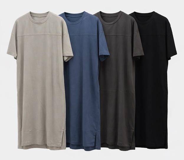 天竺半袖ワンピース　切替　30枚入り 1003696641