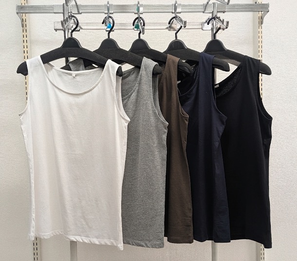 無地カラータンクトップ　（ベーシック）　2サイズセット50枚入り
