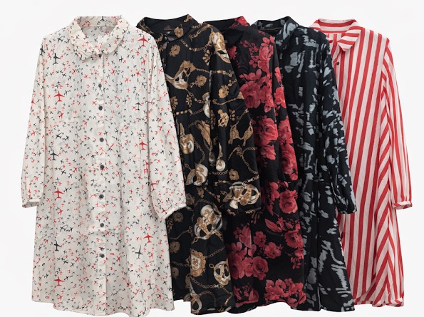 総柄PTシャツ　チュニックA　20枚入り 1003974511