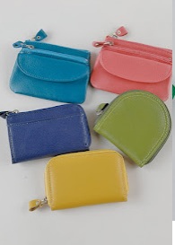 本革　小銭入れアソート　パステル　20個入 1002984121