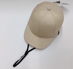 取り外し可能！キャップヘルメット　アイボリー　25個入 1003697561