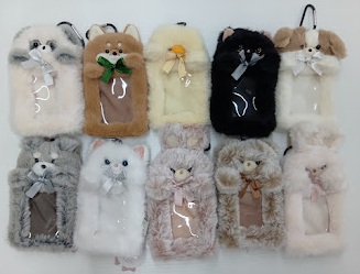 アニマル　リール付　カードケース　10個入 1003967641