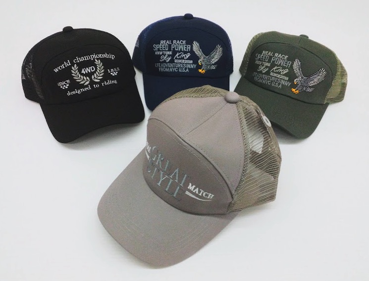 紳士　ツイルメッシュワイドキャップ　48個入り 1003739361