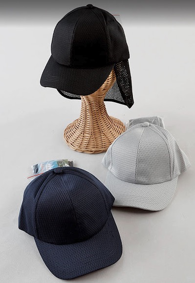 メッシュたれ付きキャップ　36個入り 103739401