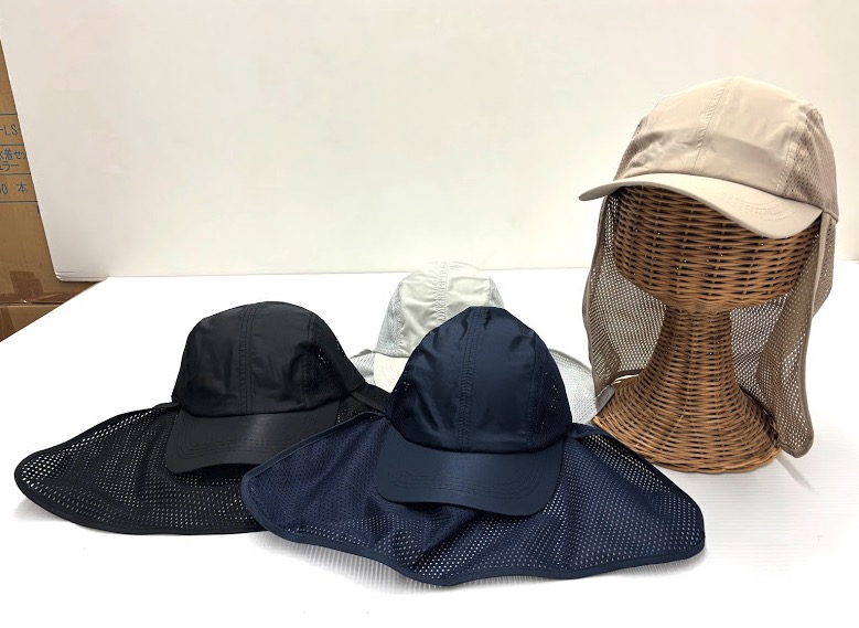 撥水加工タレつきランニングCAP　18個入り 1003881031