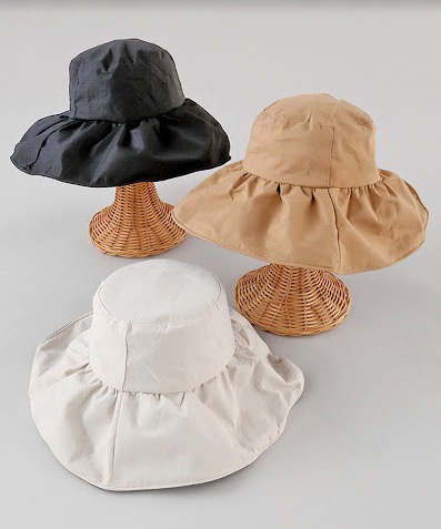 遮光率99.9％　UV対策つば広帽子　12個入り 1003739531