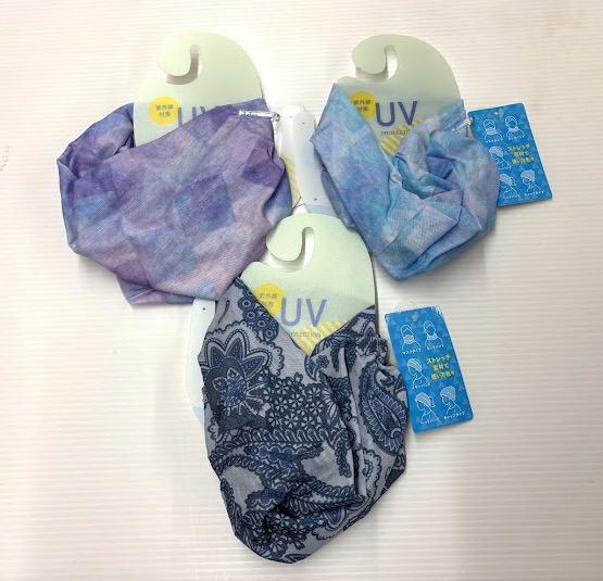 マルチネックカバー　幾何柄　10枚入り 1003939641