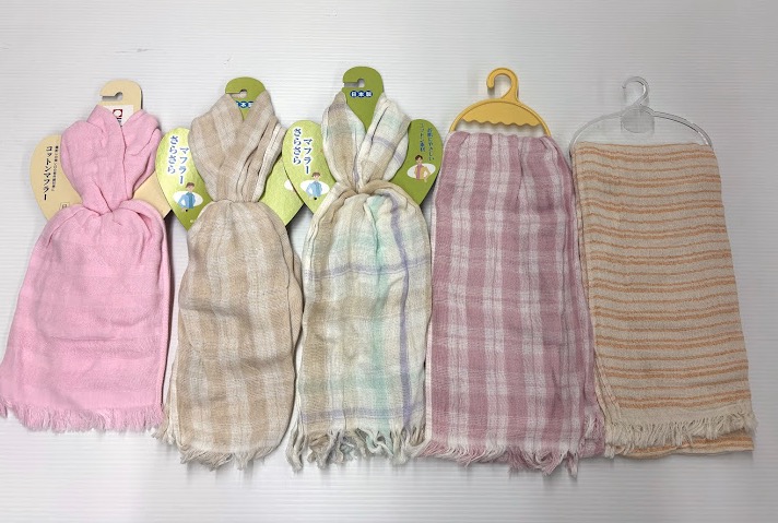 【特価！】日本製　さらさらタオルマフラー各種　30枚入り 1003947361