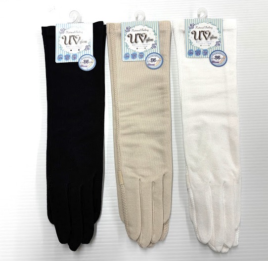 UV対策　セミロング手袋5本指　カノコ　30双入り 1003939771