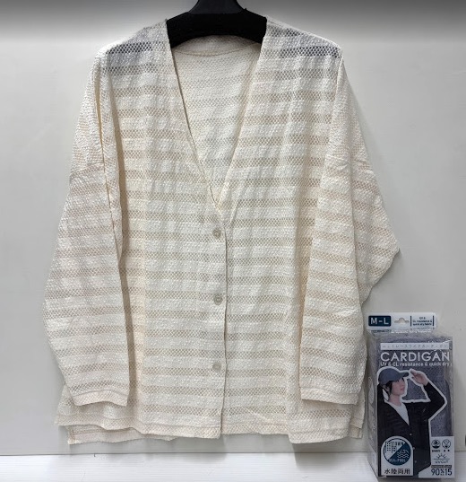 ニットレースカーディガン　水陸両用　10枚入り 1003906321
