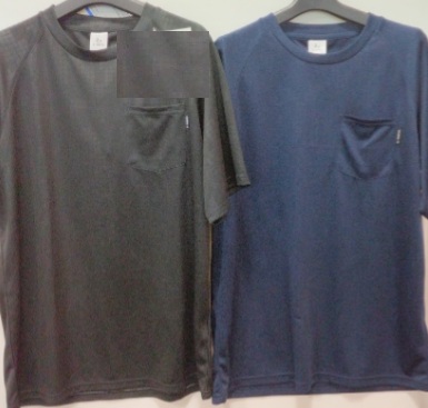 紳士　S-THREE:エンボス半袖ポケ付T　20枚入り 1003189651