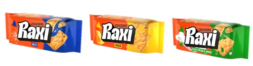 ラキシィ　ソルト/リーズ/サワークリームオニオン　全3種アソート　720個入り 4770179995211・4770179995198・4770179995174