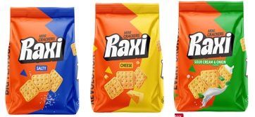 ラキシィ　ミニシリーズ　ソルト/リーズ/オニオン　全3種アソート　540個入り 4770179990230・4770179990285・4770179990247