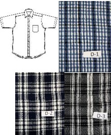 SABLINA　VALENTINO　メンズ　半袖サッカーシャツ　　　全3色アソート　普通寸　24枚入り SV6005