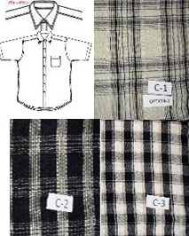 SABLINA　VALENTINO　メンズ　半袖サッカーシャツ　　ボタンダウン　全3色アソート　普通寸/大寸　18～24枚入り SV6006・SV6006Ｋ