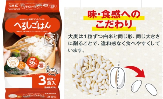 サラヤ　ヘルシーごはん　150ｇ×3ｐ   16個入 4973512279874