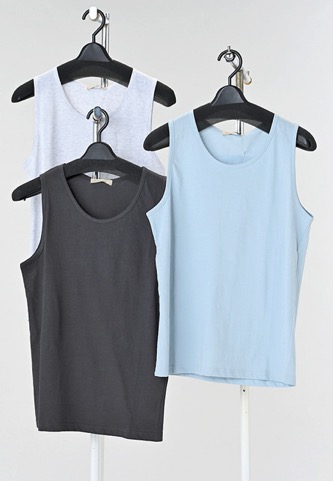 レディース　無地タンクトップ　2サイズセット　20枚入り