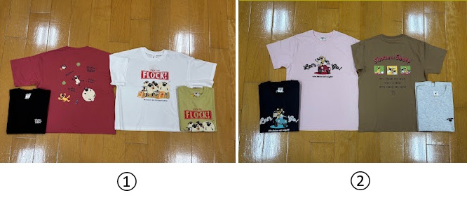 【ひつじのショーン】天竺ワイド半袖Tシャツ　16枚入り 1003847571・1003847581