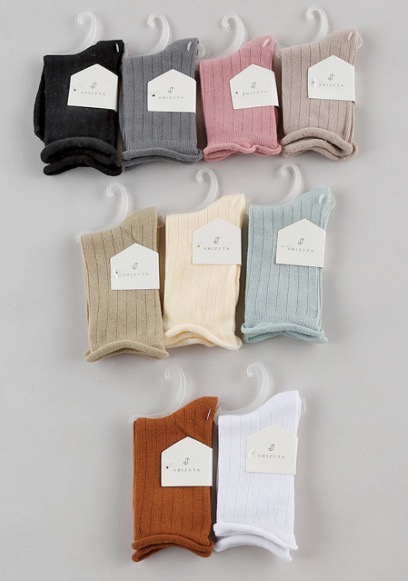 子供くるくるソックス（ロールゴム）90足入り 1003943411