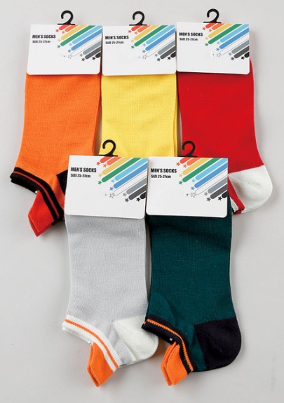 紳士綿混ベロ付きスニーカー　１P　100足入り 1003943341