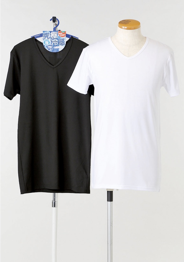 紳士　接触冷感半袖Vネック　40枚入り 1003712551