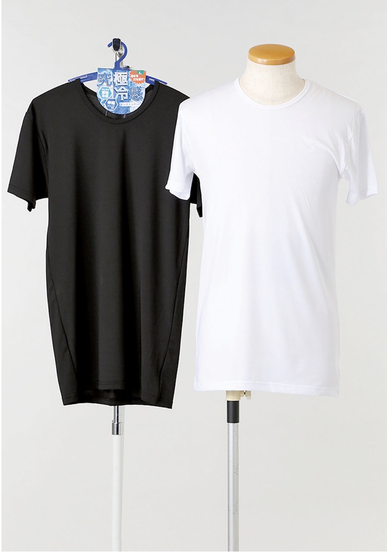 紳士　接触冷感半袖丸首　40枚入り 1003712541