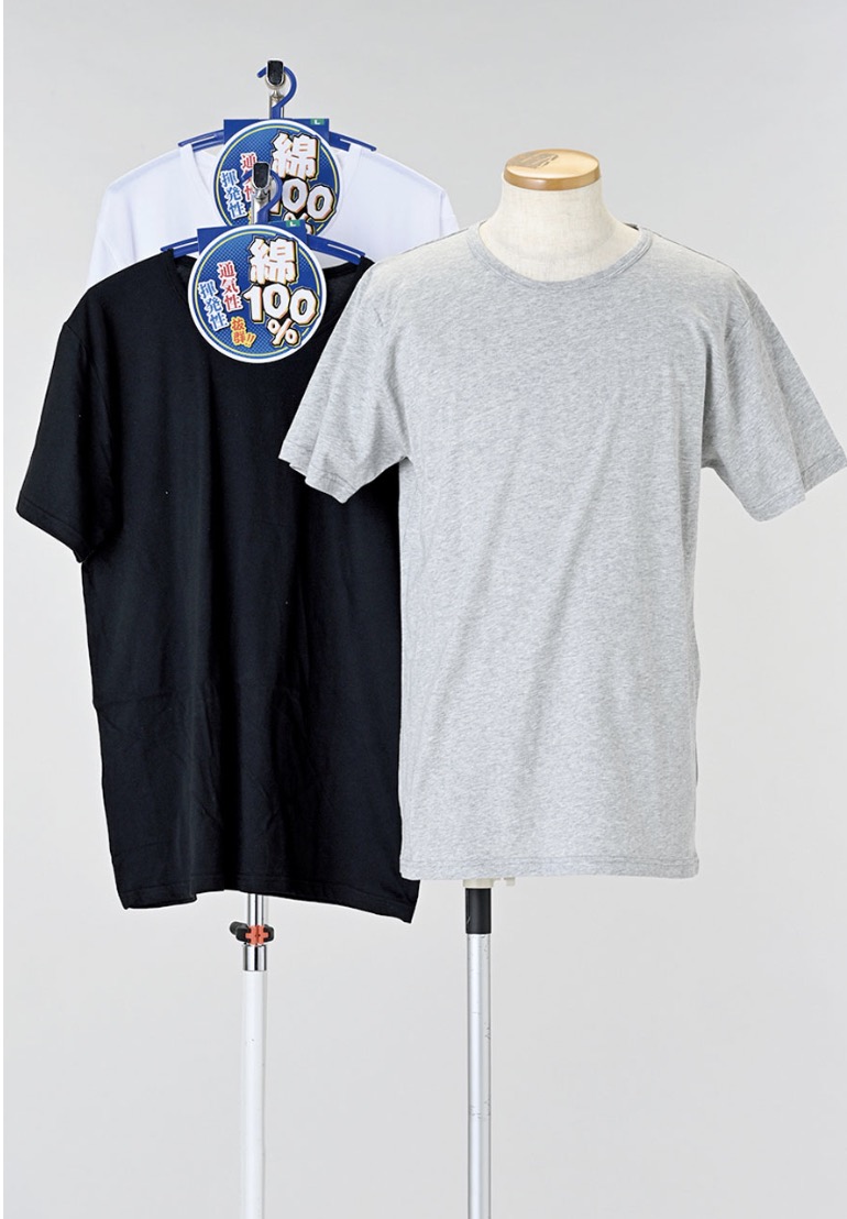 紳士　綿100％天竺半袖丸首　40枚入り 1003716501