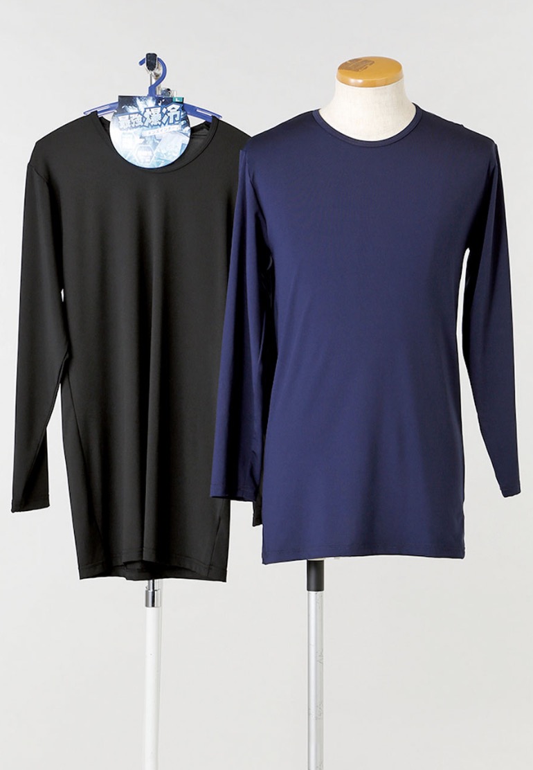 紳士　接触冷感長袖丸首　20枚入り 1003717611