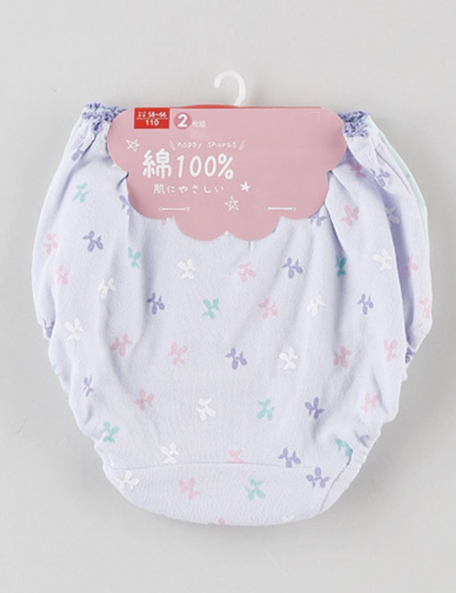 女児総柄　２Pショーツ小寸　４０セット入り 1003847111