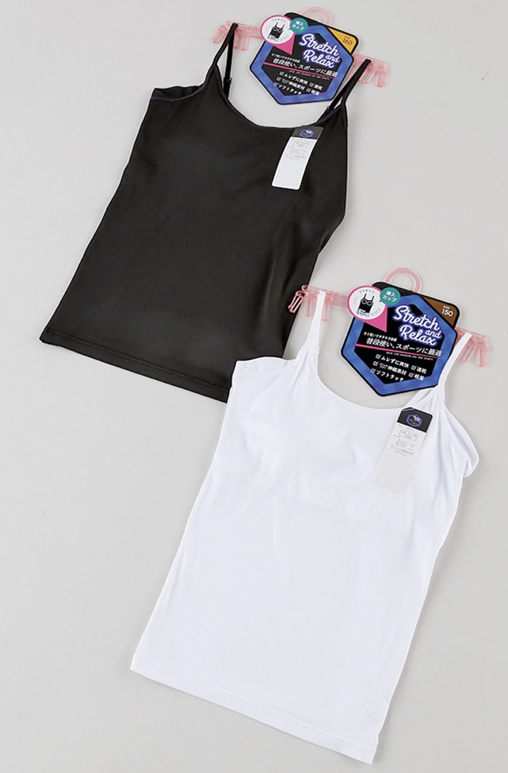 女児エステルベア天汗取りブラキャミソール　40枚入り 1003344541