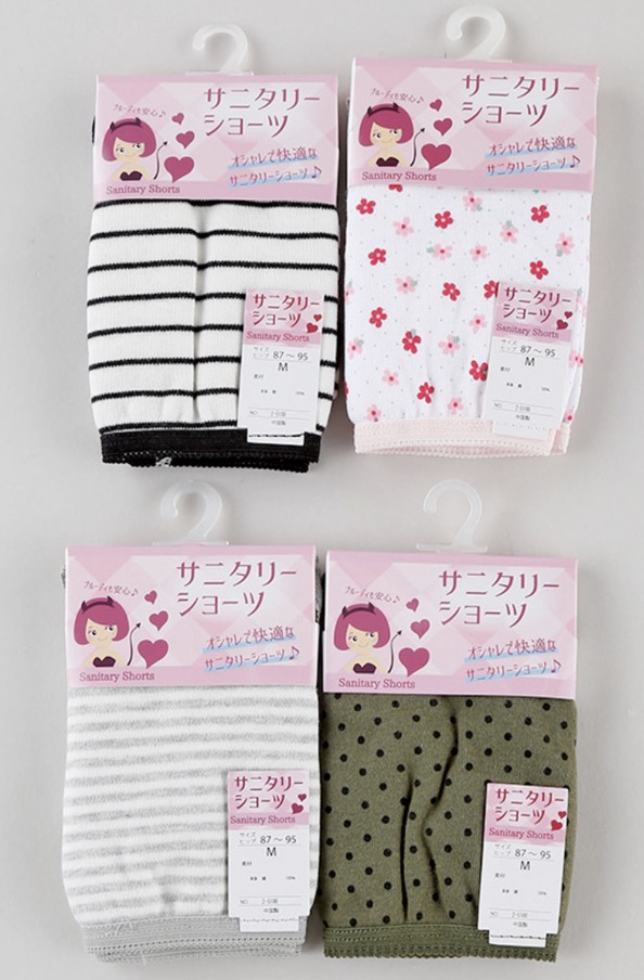 婦人　サニタリーショーツ　3種