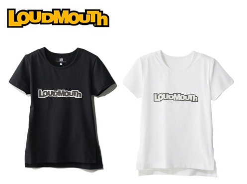【LOUDMOUTH】ラウドマウス　レディース　ロゴＴシャツ 　全2色アソート　28枚入り 824602