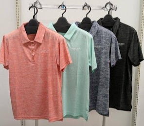 【マリクレ】杢柄半袖ポロTシャツ　12枚いり 1003876801