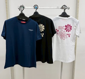 【マリクレ】ワンポイント　花柄Tシャツ　16枚入り 1003993831