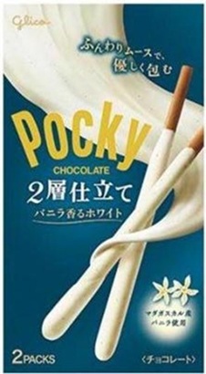 グリコ 　ポッキー2層仕立て バニラ香るホワイト　600個入り　 4901005009561