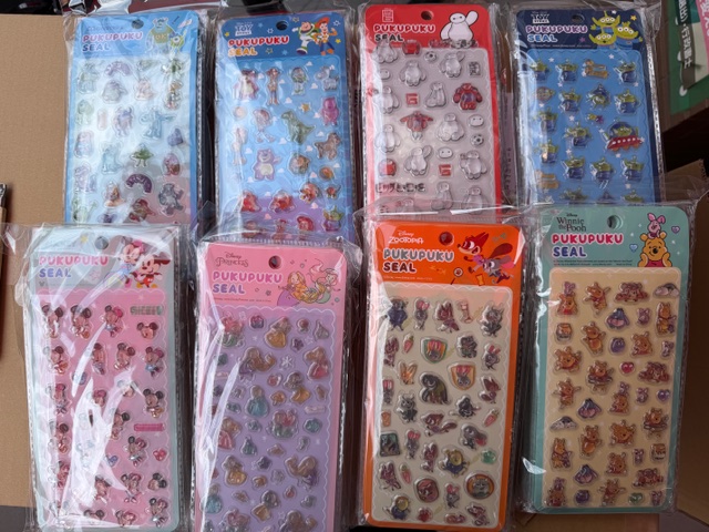 限定1セット！即出荷！　ディズニぷくぷくシール②　480枚だけ！！