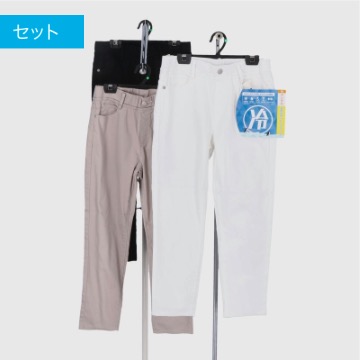 婦人　冷感抗菌カラーアンクルレギパン　9枚入り 470268