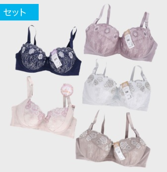 婦人　グラマーサイズワイヤーブラジャー　20枚入り 470496