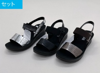 ＡＢ格超特価！婦人　デザインサンダル　24足入り 471578