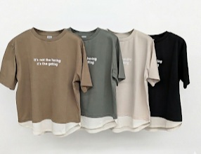 【ＶＭ】ドライポンチフェイクレイヤードＴシャツ　20枚入り 1003699891