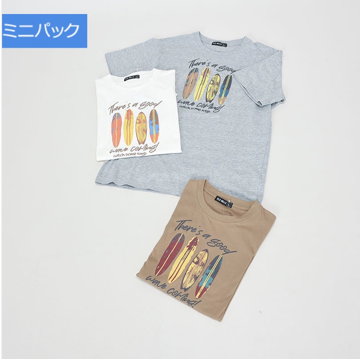 紳士　サーフプリント柄　Tシャツ　各種