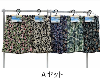 レディース　天竺プリントりらパン　ハーフ　Ａ/Ｂ/Ｃ　30枚入り 1003702971・1003702981・1003702251