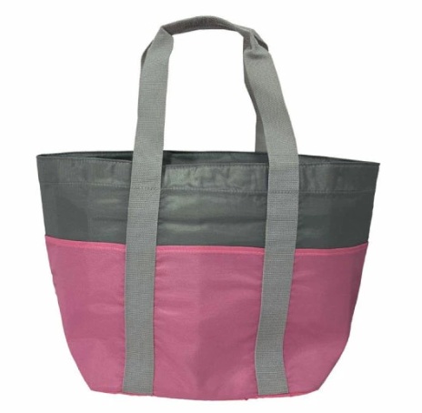 保冷ツートン バッグ　Ｍ ピンク　40個入り 4902810475022