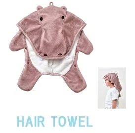 セトクラフト　SF-5856　ヘアタオル　カバ　48個入り 4945119099704