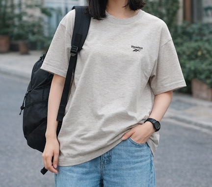 【Reebok】リーボック　バックプリント半袖Tシャツ　9枚入り　1003990521