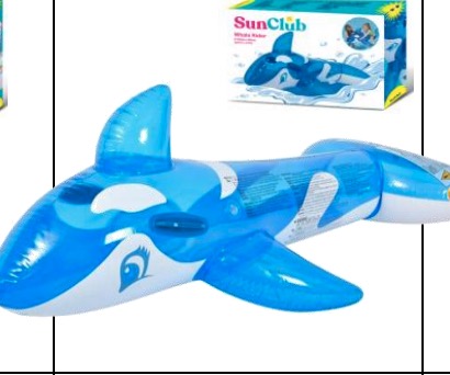 トランスペアレントホエールライドオン　12個入り 37215