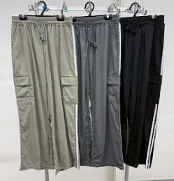 レディース　ナイロンサイドラインパンツ　10枚入り 1004008471